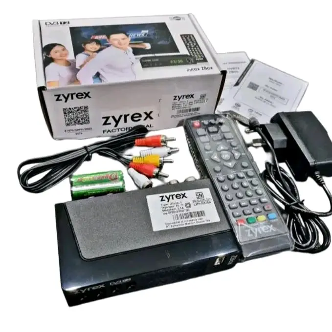 STB  ZYREX CHIPSET SUNPLUS YUTUBE LANCAR Garansi Pabrik