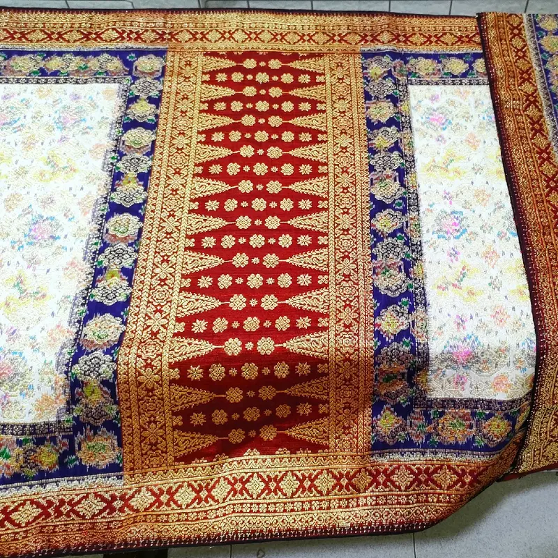 Songket Palembang Asli Motif Limar Tiga Negeri 1