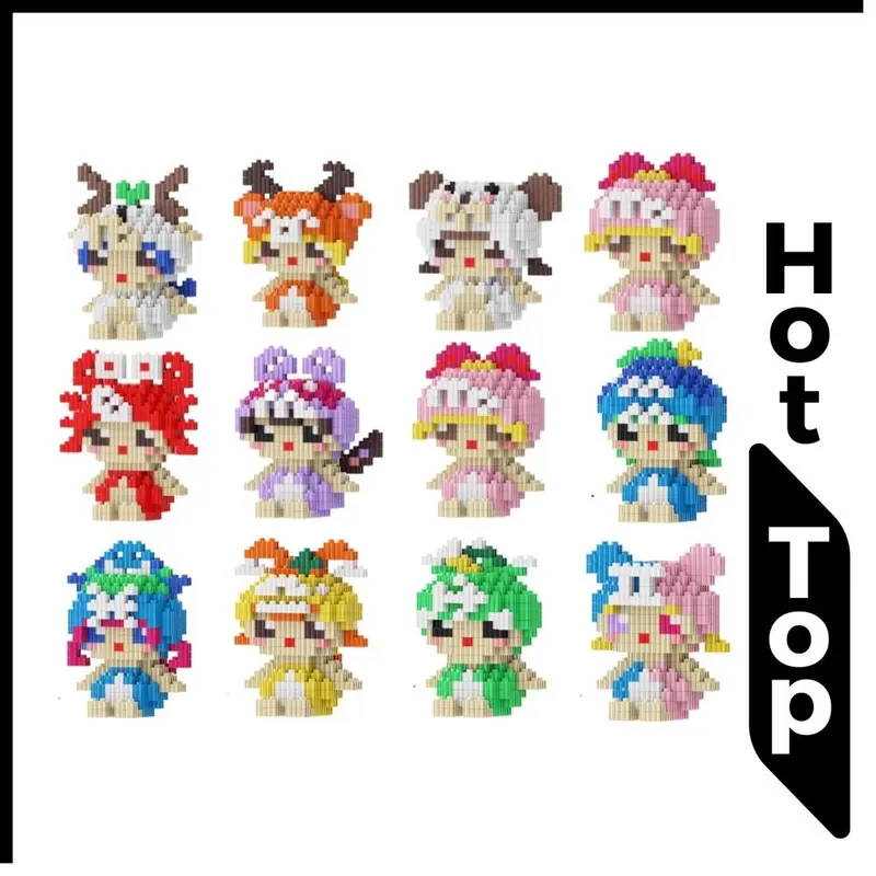Mô hình lắp ráp mini 12 Cung Hoàng Đạo chòm sao chiếu mệnh bộ combo giá rẻ Hot Top 0