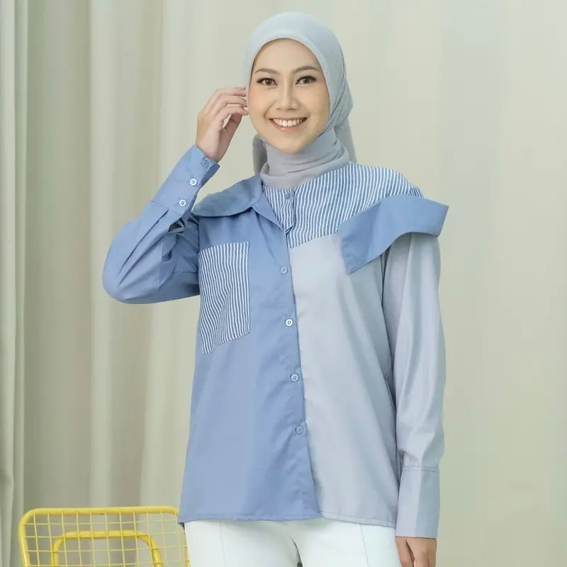 Dya id - Yunna Stripe Top Blouse atasan Wanita 5