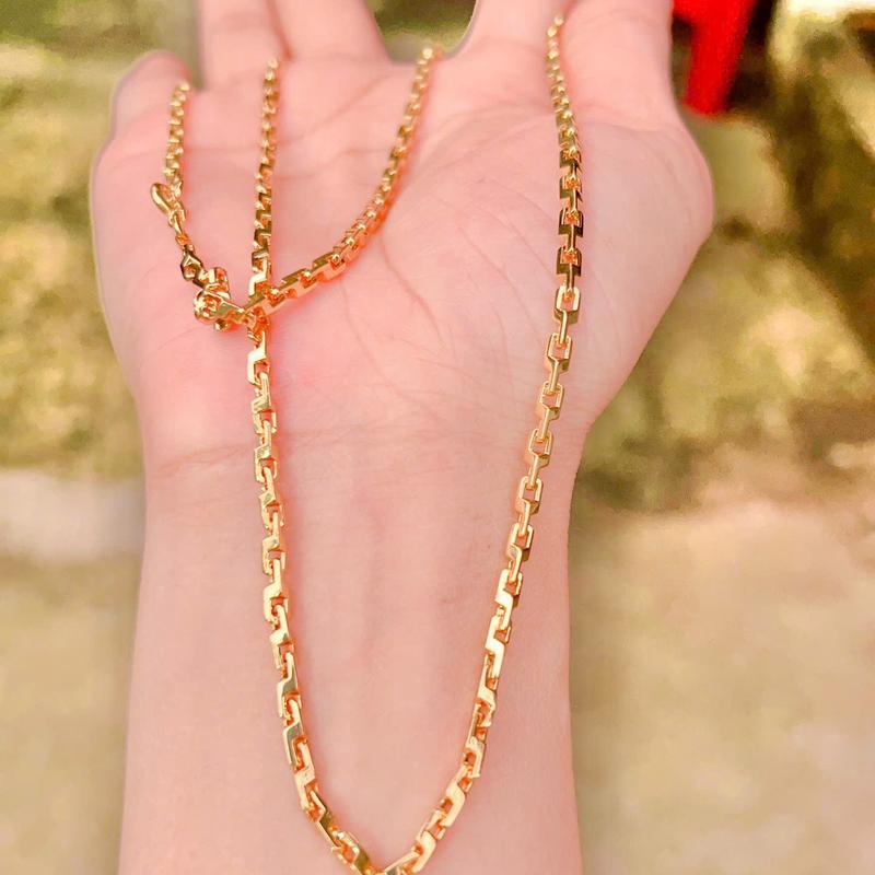 Dây XOẮN HOA MAI đại mẫu mới đẹp đồng vàng DĐ111