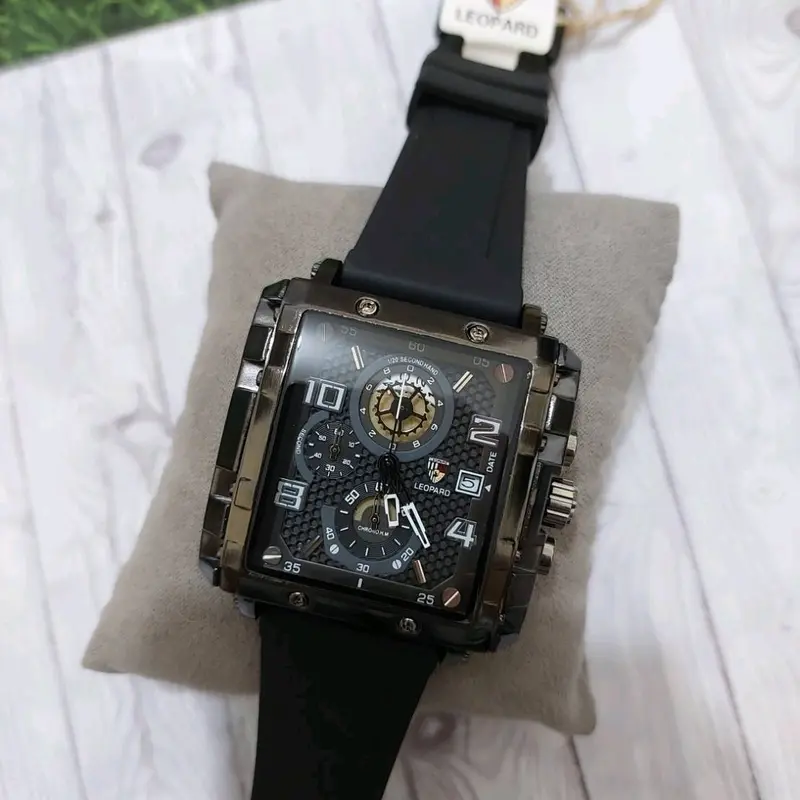 CHRONO AKTIF JAM TANGAN PRIA COWOK ORIGINAL BERGARANSI BRAND LEOPARD DIKIRIM MENGGUNAKAN BOX Watches 2