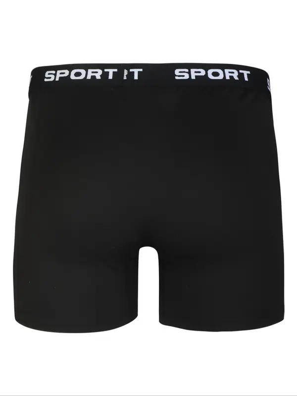 5/6/10 Counts, Men's Solid Color Letter Tape Boxer Brief, Casual Comfy Breathable Moisture Absorption Opening Crotch Underwear for Daily Wear, Boxers for Men, Mens Underwear for All Seasons 6