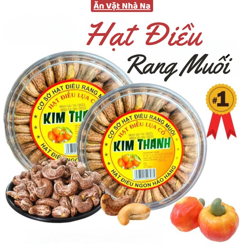 500gram Hạt Điều Rang Muối Xếp Hoa Nguyên Lụa Hàng Loại 1, Thơm, Cam Kết Ngon Food Thức Ăn Ăn Vặt Nuts Snack