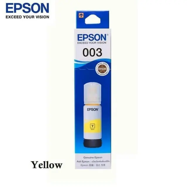Tinta Epson 003 L1110 L3110 L3116 L3150 L3156 L5190 black colour 4