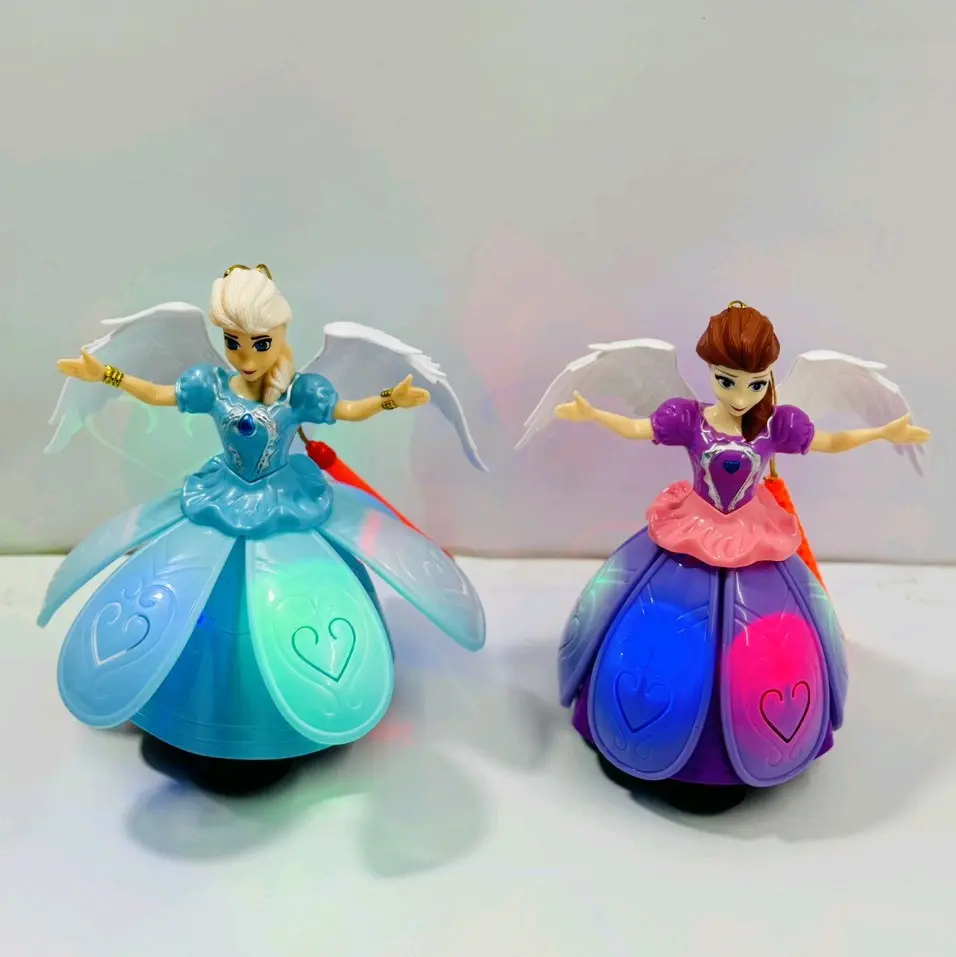 {Tặng kèm pin} Đồ chơi lồng đèn búp bê công chúa ELSA di chuyển ,bung váy có âm thanh và đèn led.mã sản phẩm HX 131 và HX132.  Voi  Toy Kem