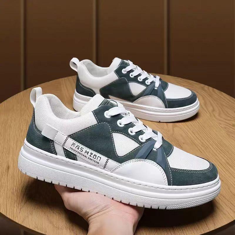 Men's Shoes Autumn 2024 New Soft Sole Odor-resistant Canvas Shoes Men's Casual Sneakers Low-top Wear-resistant Shoes for Students 6