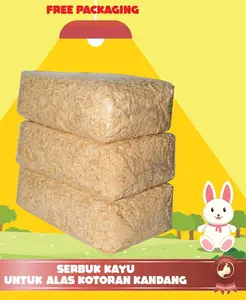 Serbuk Kayu Pinus 500gr untuk Media Tanam, Budidaya Jamur Tiram, dan Pelihara Hamster