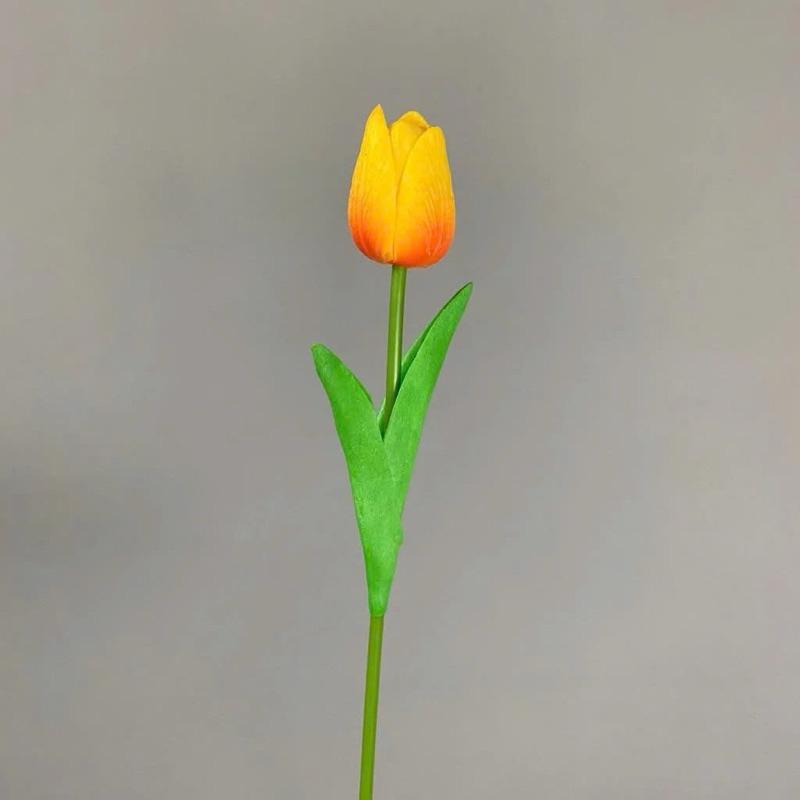 Hoa giả Hoa tulip nụ và nở rộ trang trí nhà cửa Decor phòng Phụ kiện chụp ảnh 1