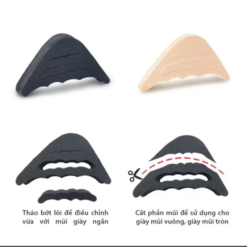 Miếng lót mũi giày chất lượng cao - 1 cặp 7