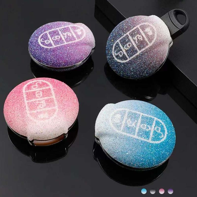 Product Introduction of Rhinestone Decor Car Key Case, 1 Count Car Key Protector, Fashionable Car Key Case for BMW Mini Cooper, Car Interior Accessories for Women & Girls 0