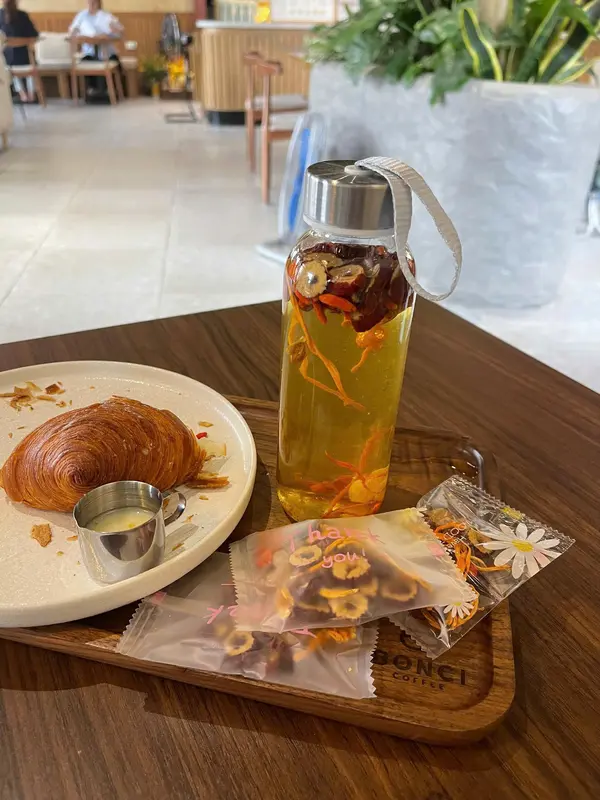 Combo 30 Gói Trà Mix (15 gói trà đông trùng + 15 gói trà kim quất) - Tâm An 2