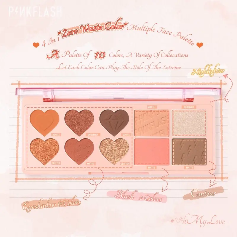 PINKFLASH - Multi Face Palette 2