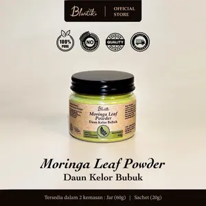 New Stock Daun kelor Bubuk Halus / Kelor Moringa Bubuk Premium