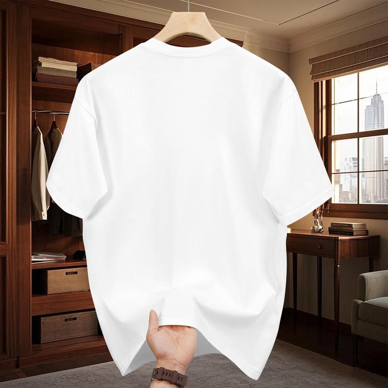 Product Introduction of Áo Thun Cotton Dáng Rộng Phong Cách Đường Phố Xu Hướng Cho Nam, Cá Tính, In Hình Graffiti, Thời Trang 2