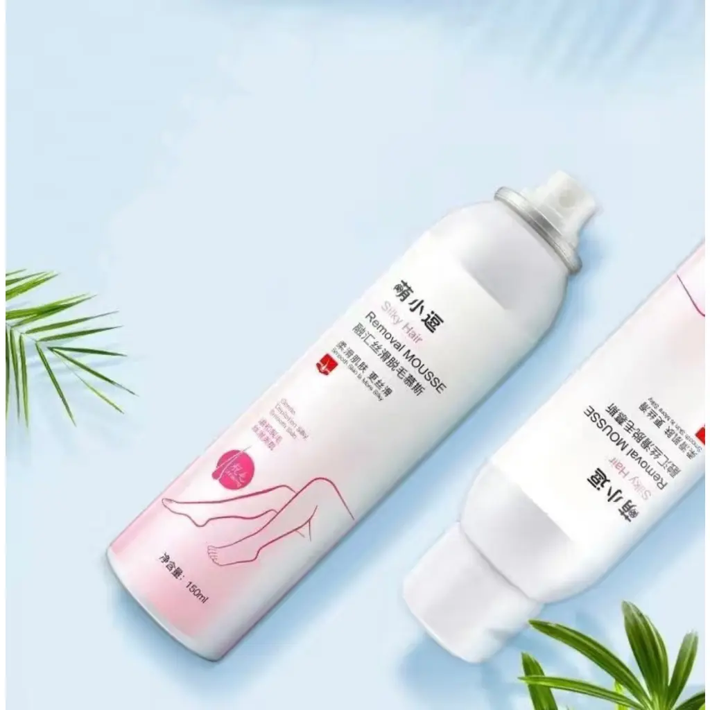 Mousse Tẩy Lông Vĩnh Viễn, 150 ml, Xịt Tẩy Lông, Thích Hợp Để Tẩy Lông Chân, Lông Nách Và Lông Ngực, Thích Hợp Cho Bé Gái Trẻ Hơn, Tẩy Lông, Hiệu Quả