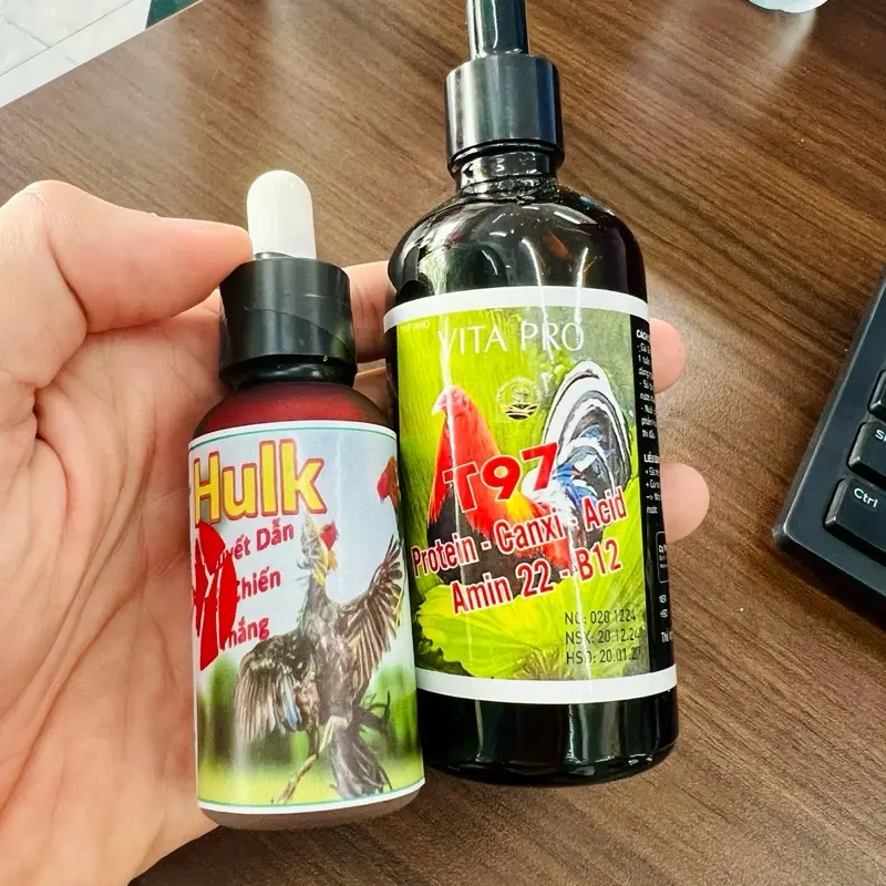 ￼[TRẠI GÀ TUẤN BẾN TRE] Bộ đôi nuôi đ á T97 & Hulk dành cho gà vào chế độ