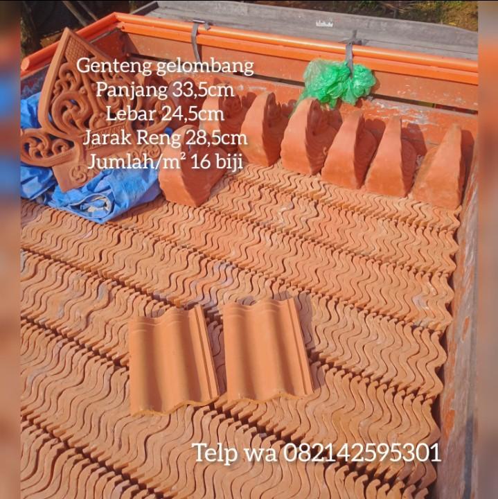 genteng nglayur asli Trenggalek Mantili jumbo