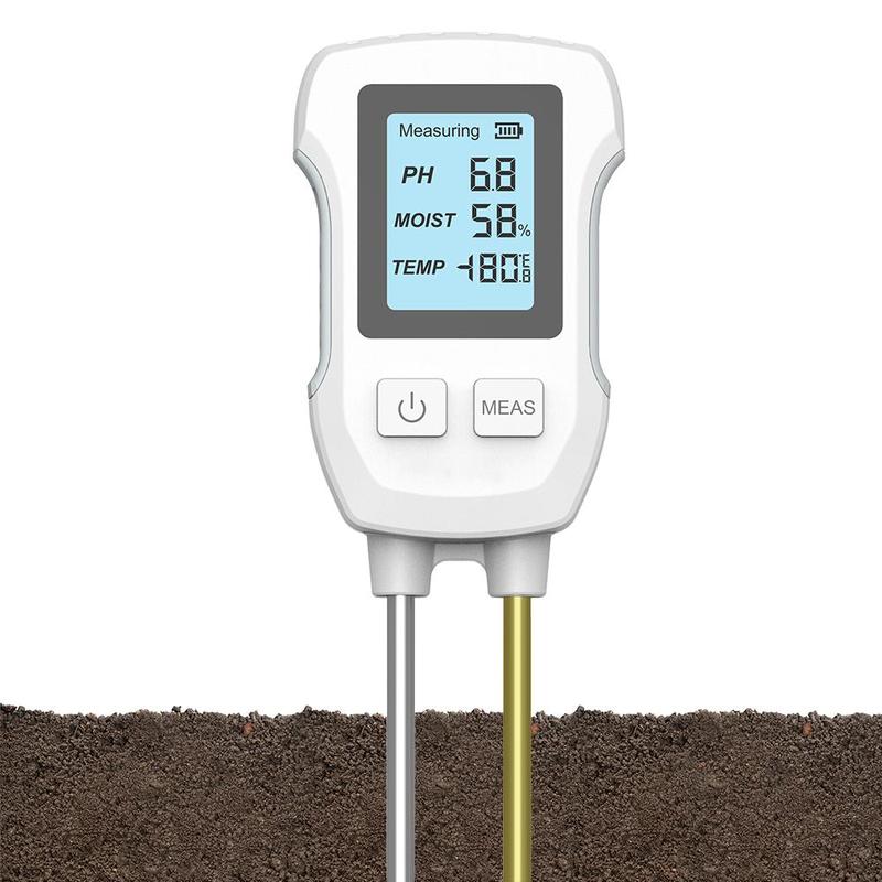 Product Introduction of 3 in 1 Soil Tester, High Precision Soil Moisture & PH & Light Tester, Garden Soil Testing Tool for Horticultural Potted Plant Cultivation Testing 0