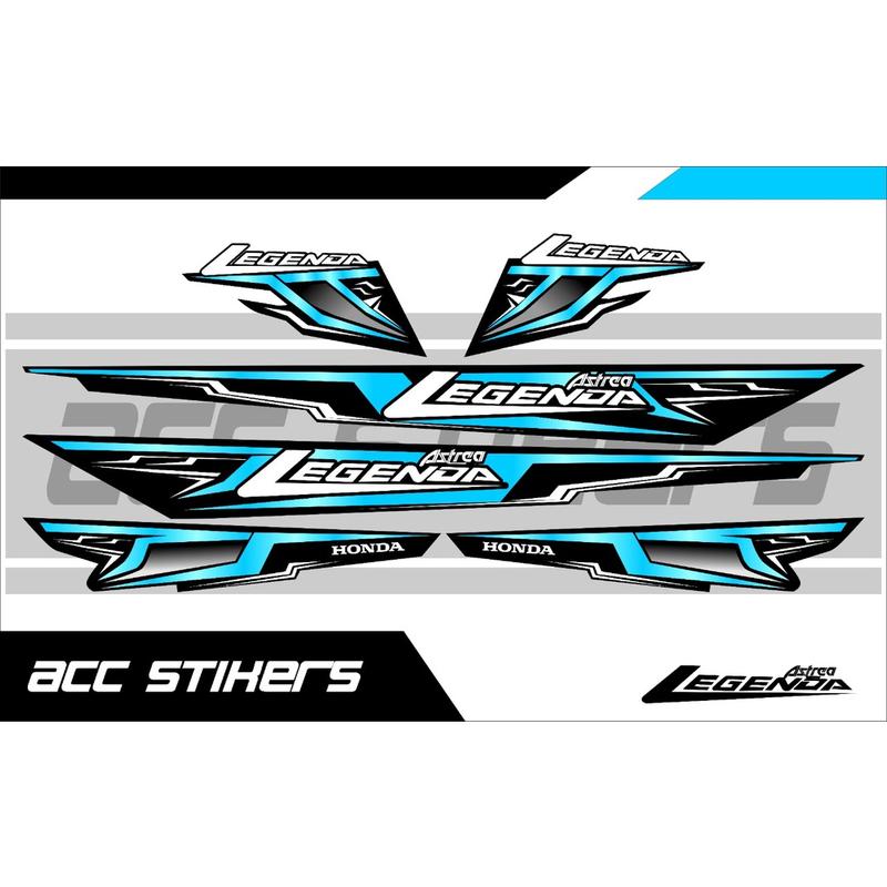 STRIPING ASTREA LEGENDA / IMPRESA / LEGENDA2 / VARIASI /ORI / STIKER/ STICKER ASTREA GRAND 2001-2005 5