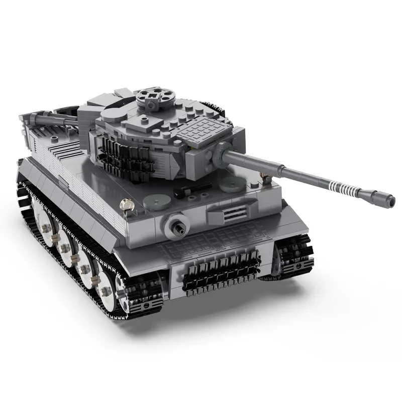 Đồ Chơi Lắp Ráp Technic Mô Hình Xe Tăng Chiến Đấu Điều Khiển Từ Xa RC Tiger Tank C61071 Với 925 Mảnh Ghép 7