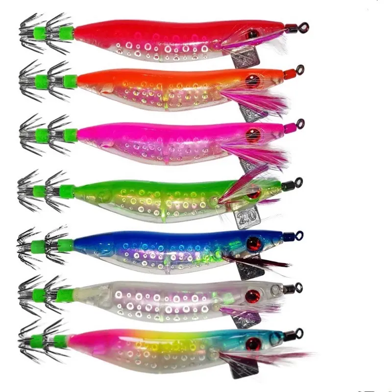 KAPELA Umpan Pancing Cumi UK.10cm/2.0 1pc( 1biji) Berbagai pilihan variasi warna