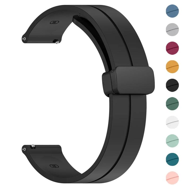 Dây Đeo Khóa Từ Tính, 20mm Và 22mm, Cho Đồng Hồ Huawei GT5, GT4, GT5 Pro, GT3, 46mm, GT 3, 2, 42mm, Dây Đeo Silicon, Có Phụ Kiện