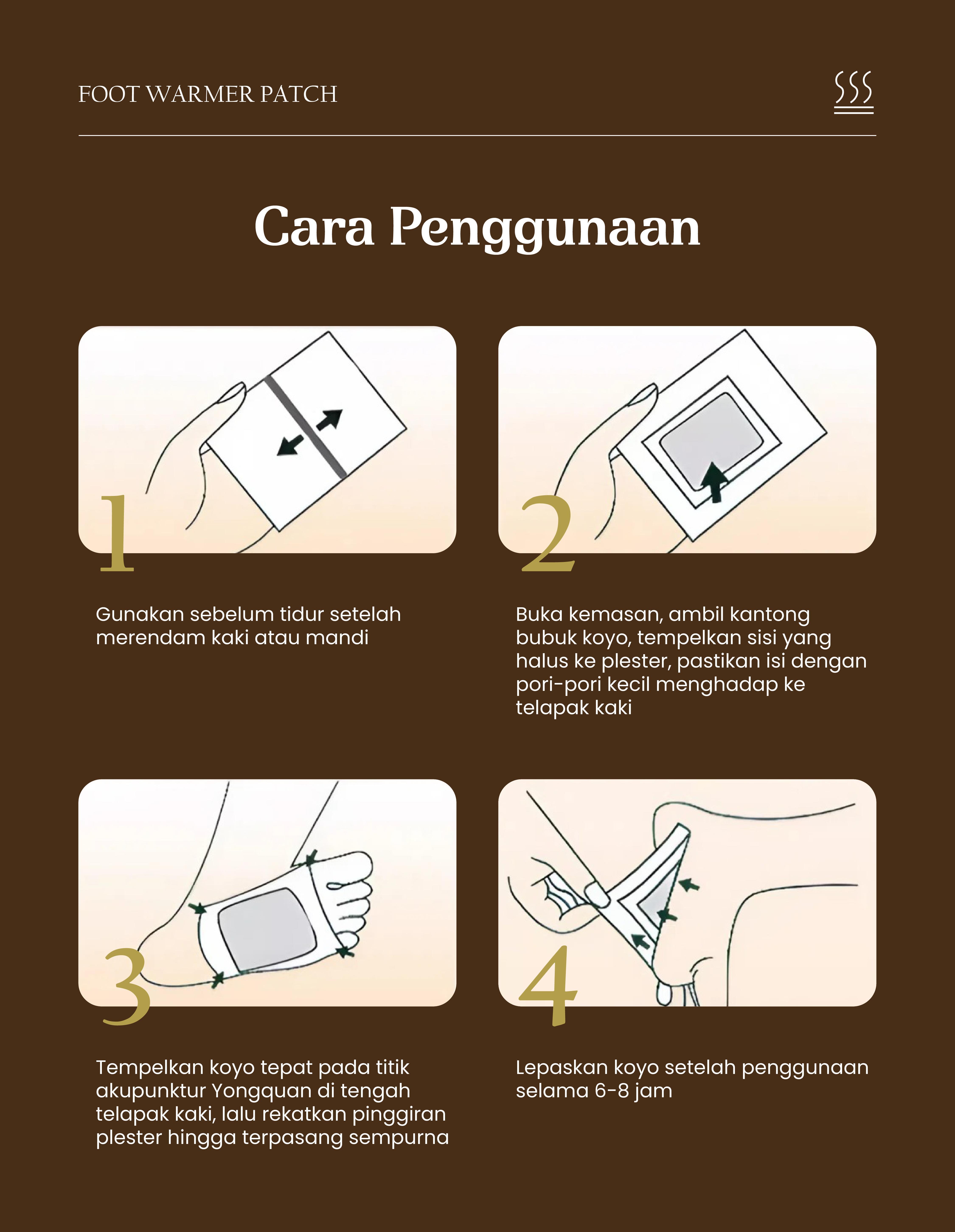 [2.0] Daijobu Koyo Kaki Herbal Patch Detoksifikasi Ginger Alami & Aman Menghilangkan Racun Tubuh Original