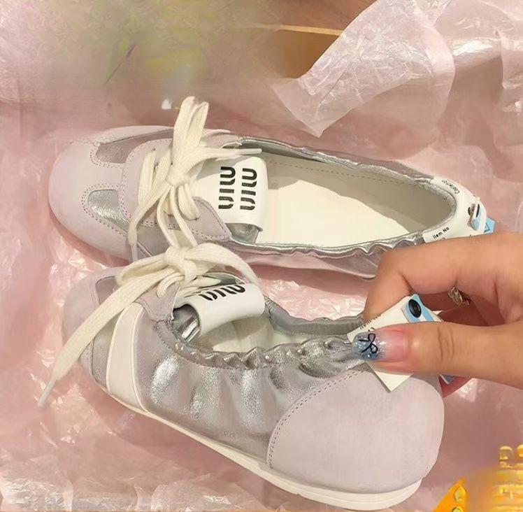 Product Introduction of 2025 Summer New French Ballet Training Shoes for Women 1
