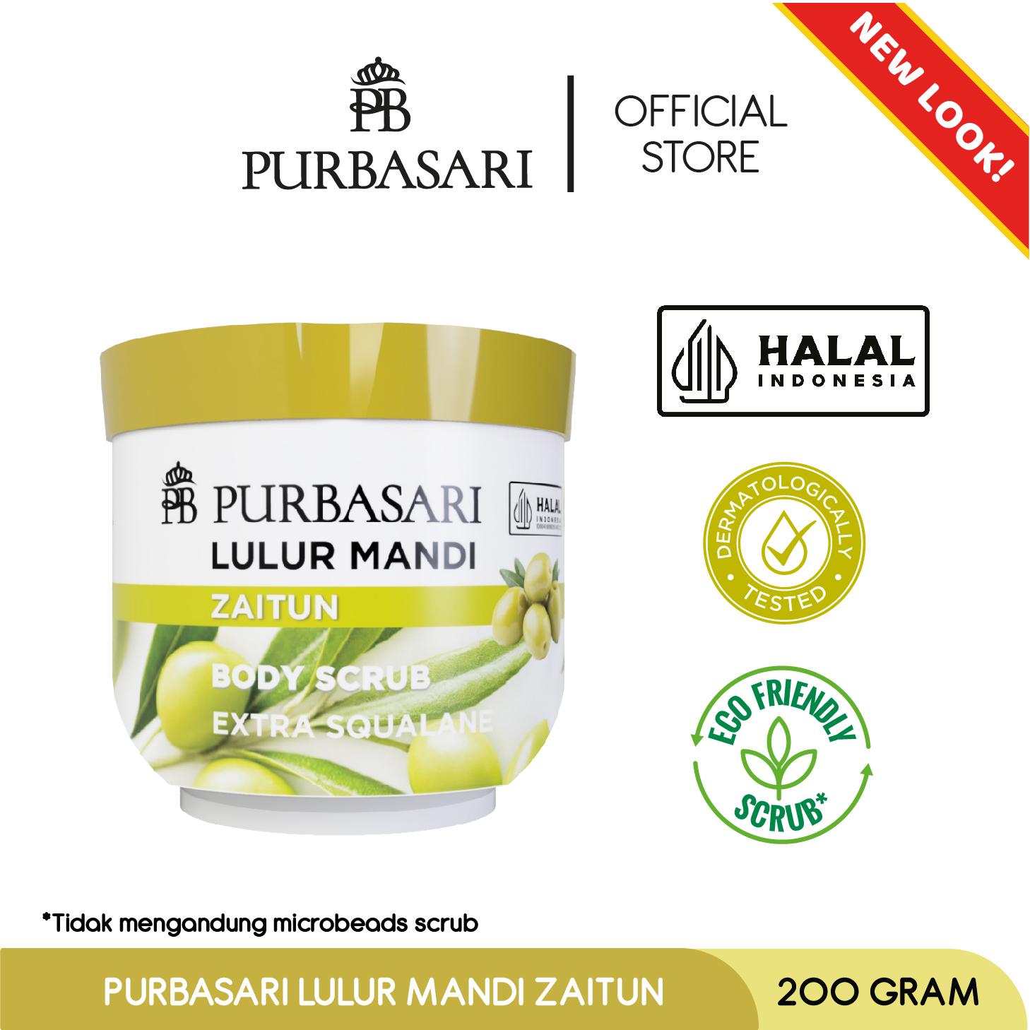 [DAPAT 2PCS] Purbasari Glutahya Body serum + Lulur Mandi 200gr