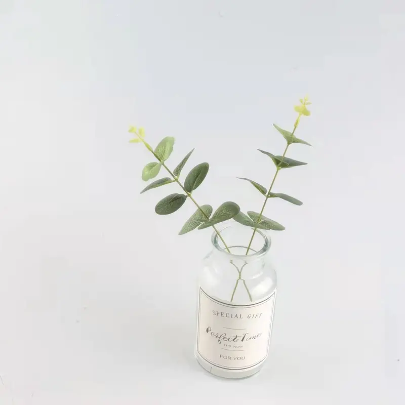 [COD] Zeita - 1pc - DAUN DOLLAR BUNGA PLASTIK PALSU MURAH ARTIFICIAL DEKORASI HIAS 5