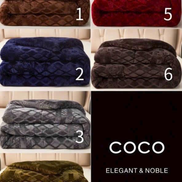 Chăn COCO lông thỏ cao cấp chăn đông chăn lông chuẩn 4kg