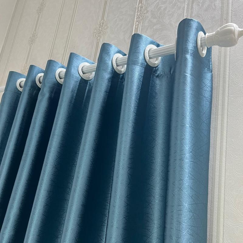 Rèm cửa XANH CỔ VỊT (CHƯA CÓ THANH TREO) Gấm 3 lớp, chống nắng đến 96% dễ phối màu, sang trọng, độ bền cao, cách âm tốt, rèm cửa sổ, cửa chính, rèm phòng ngủ, che gác, ngăn phòng lạnh