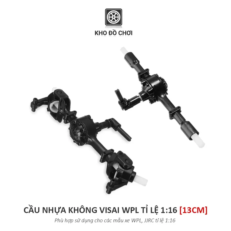 Cầu nhựa không visai WPL tỉ lệ 1:16 (13CM) 0