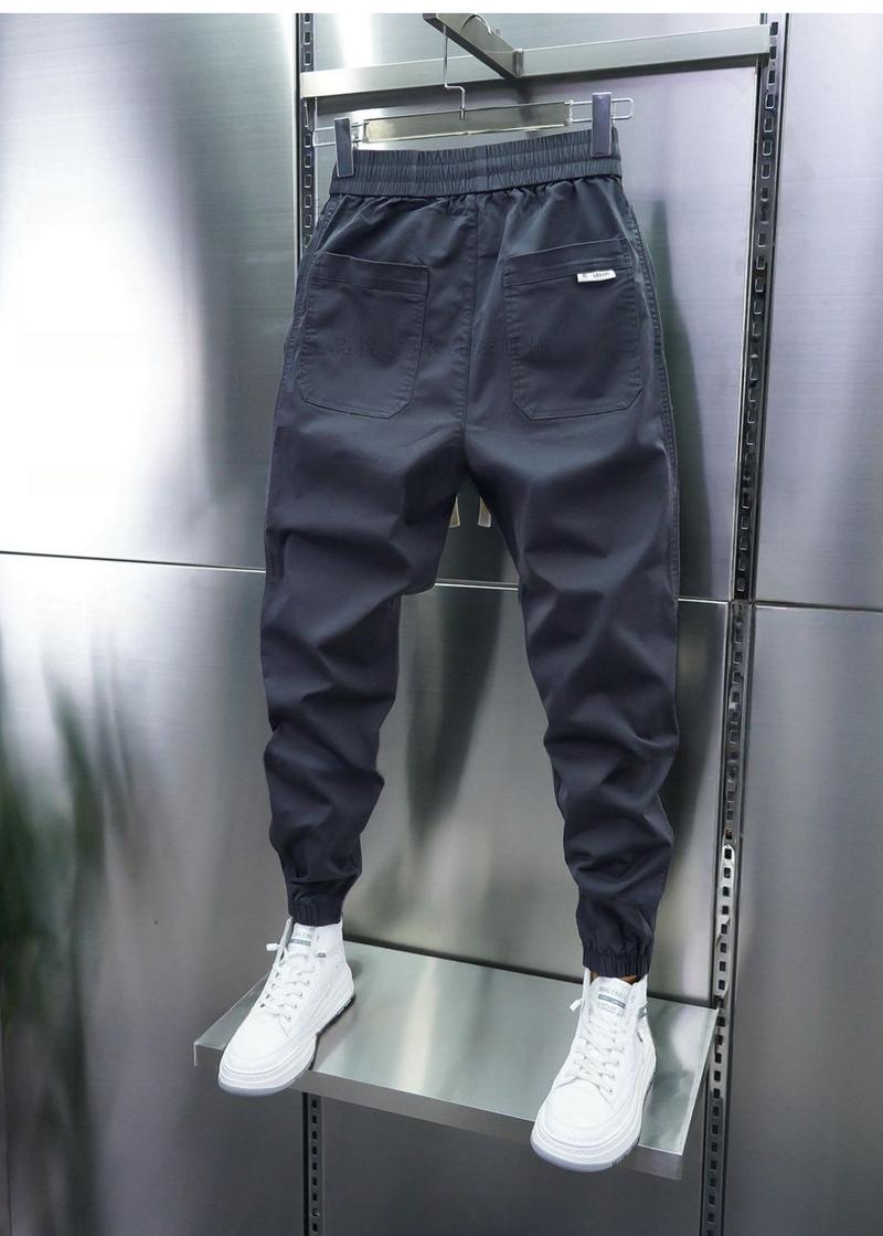 Product Introduction of Quần Jogger, Thương Hiệu Thời Trang Mới Mùa Hè Cho Nam, Phong Cách Hàn Quốc, Dễ Phối Đồ, Chất Liệu Pu, Quần Yếm Đẹp Trai, Túi Rộng Lớn, Quần Harem Ngoài Trời Menswear Pants 20