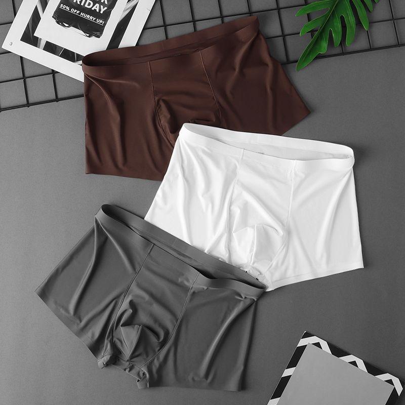 Product Introduction of Combo quần lót nam đúc su nhật bản,quần sịp nam thun lạnh boxer mềm mịn co giãn đàn hồi XM7 Menswear Quần Boxer 7