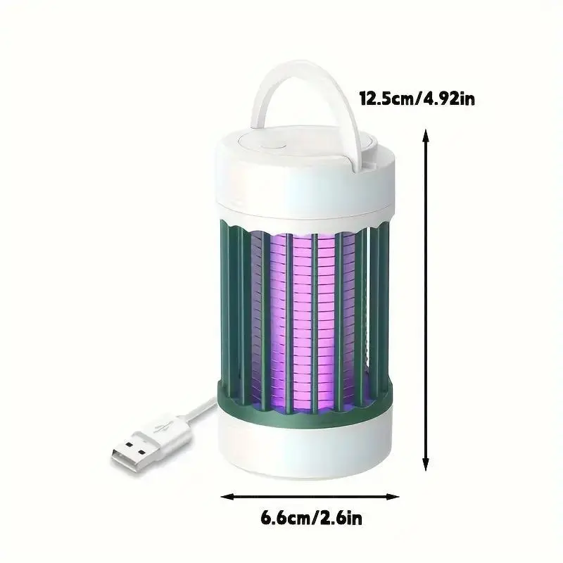 USB Rechargeable Electric Mosquito Killer, Silent Mosquito Killer Lamp, Non-radiation Mosquito Killer Light, Household Insect Control Tool 3