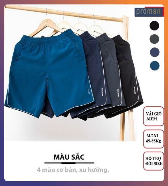  COMBO 3 -4 quần đùi nam chất gió quần sooc nam quần short nam quần đùi nam thể thao QD01 PROMAN Sport Tập Thể Dục 