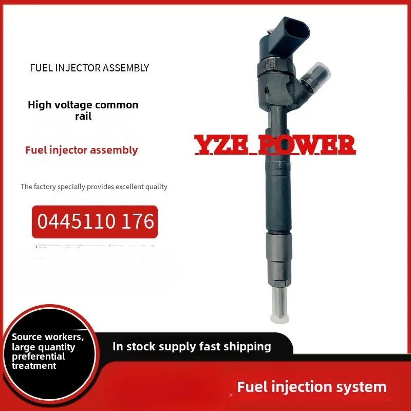 0445110176 Injector Assembly Compatible with Mercedes-Benz, Bocheng Injector Assembly with Stable and Durable Supply