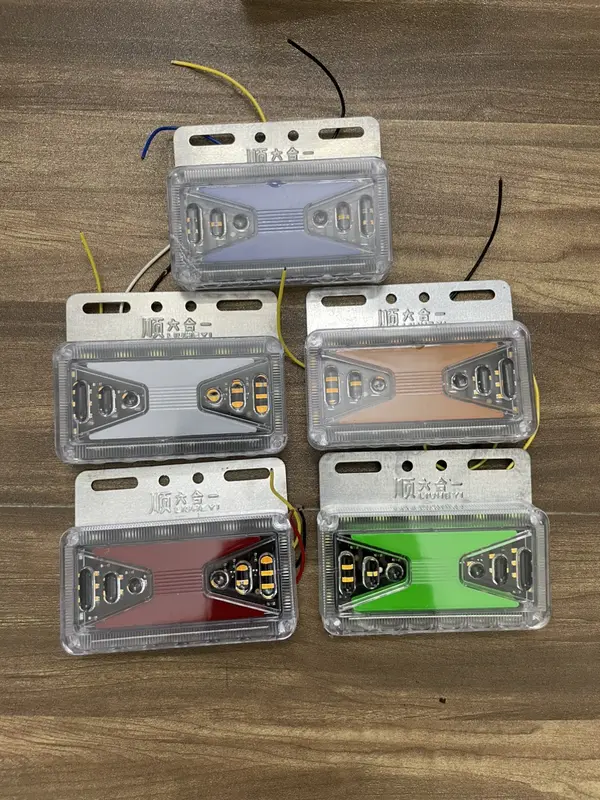 Đèn sườn xe tải soi lốp led hông chớp nháy điện 12V 24V 2