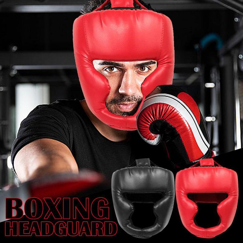 Product Introduction of Boxing Helmet Kids Adults Muay Thai Training Sparring Gym N1F5 Taekwondo Boxing Headgear Head M2J7 22