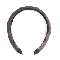 Gambar Ataru Bando Thick Knit Braid - Cokelat Headband Bando Stylish Aksesoris Kepala Fashion Wanita dari Ataru_NEW Kab. Tuban 4 Tokopedia