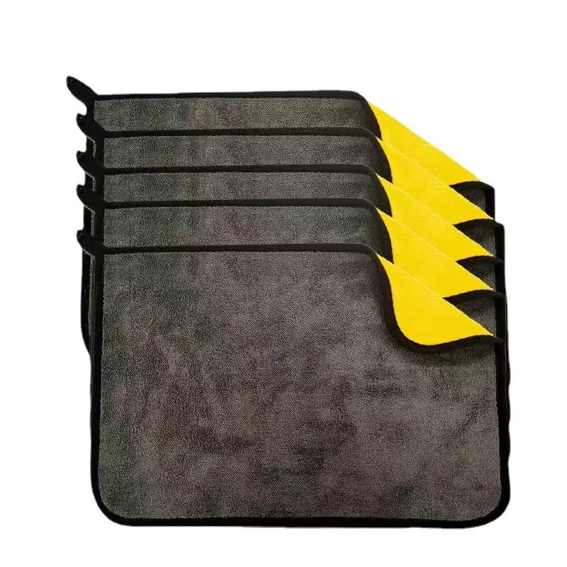 Car Wash Towel, Double Sided Thickened Car Cleaning Towel, Absorbent Car Glass Wiping Towel, Car Wash Accessories