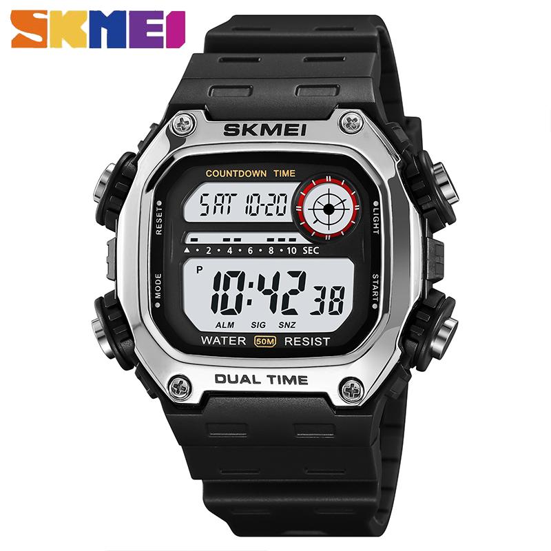 Jam Tangan Pria Digital Sport Watches Tahan air Bar SKMEI 2126