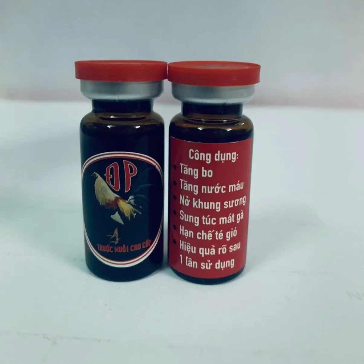 D&P ĐP Nuôi Cao Cấp Chai 10c (Áo Xinh) - Tăng Bo, Nở Khung Sương, Hạn Chế Té Gióng Cho Gà