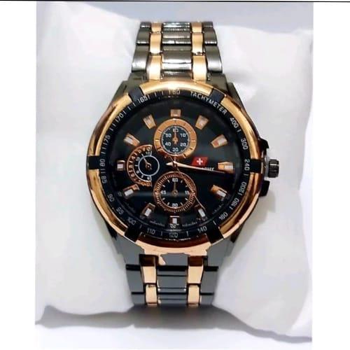 Product Introduction of Terlaris !!! Fashion Kasual  ANALOG Mewah Jam Tangan PRIA Elegan SA1349 Rantai SOLID [STAINLESS STEEL] Diameter : 4 cm | Chrono OFF (VARIASI) | Free BOX Dan BATERAI Cadangan | WATER RESISTANT | TAHAN AIR 16
