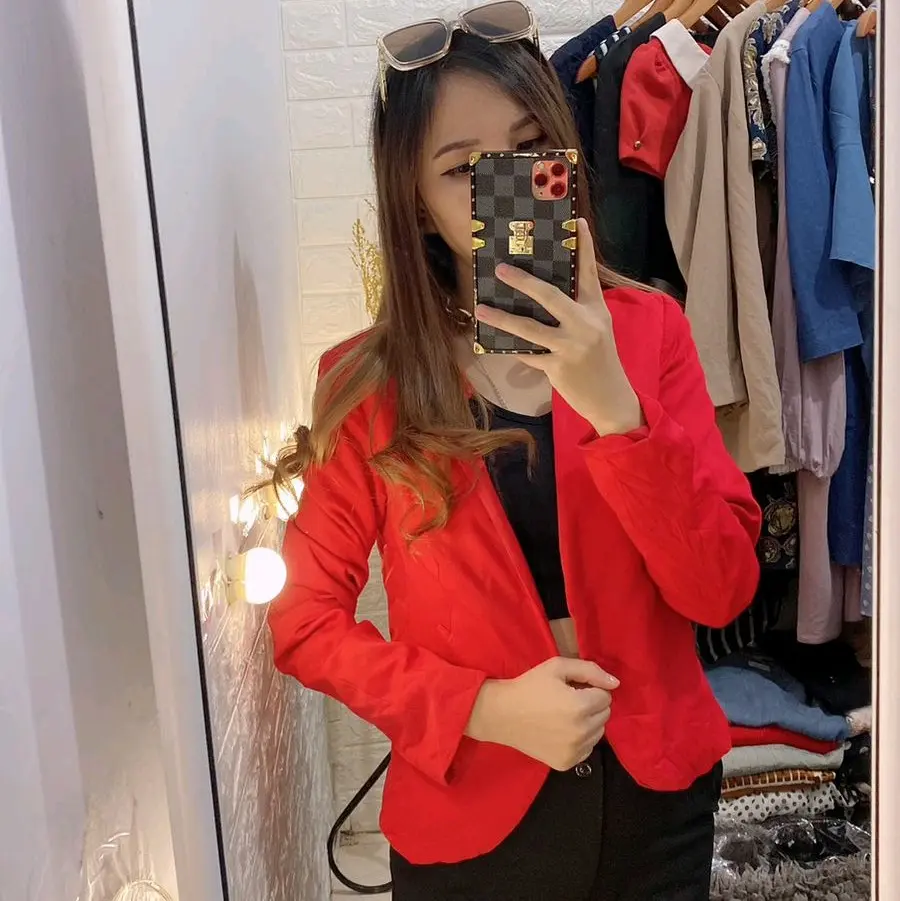 BLAZER PREMIUM RKK Slim-fitting Wanita Nyaman Formal