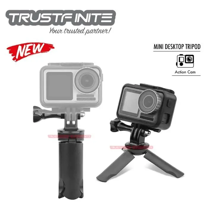 Mini Tripod for DJI Osmo Action Cam GoPro Xiaomi Yi Brica SJCam