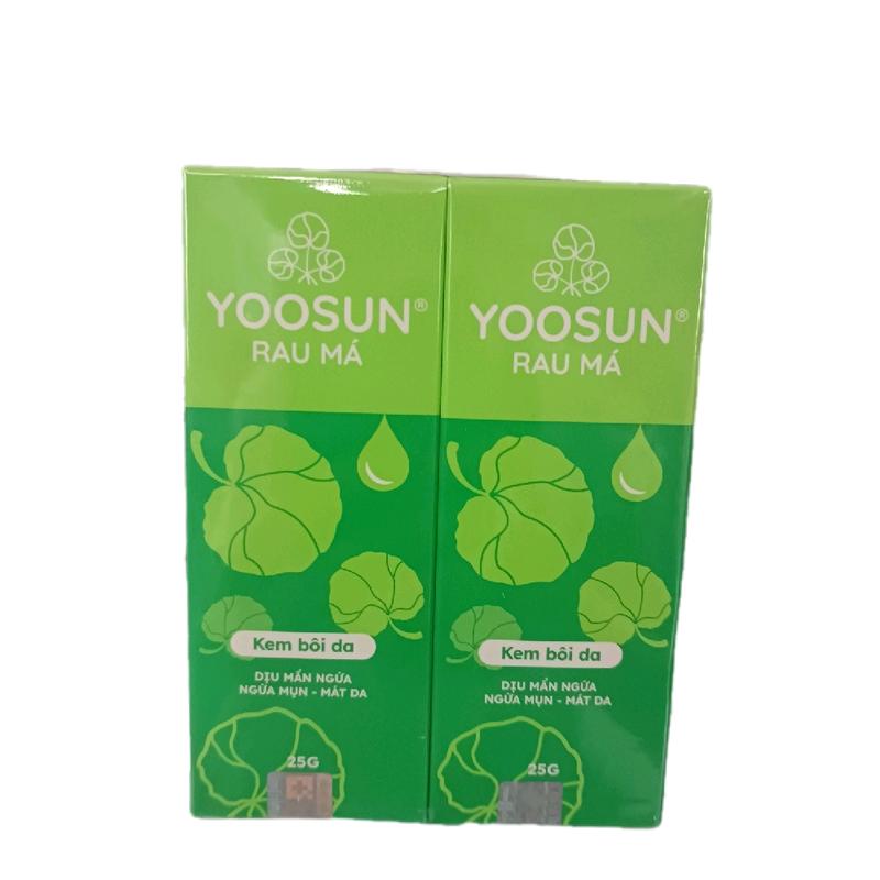 Kem bôi da Yoosun rau má Đại Bắc ngừa mụn, mát da, tránh sẹo (25g) Cho Bé Cho cả gia đình