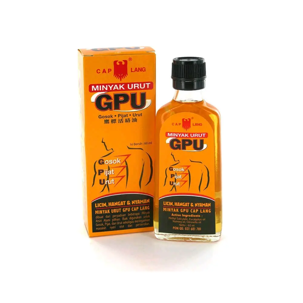 GPU MINYAK URUT SEREH 60ML